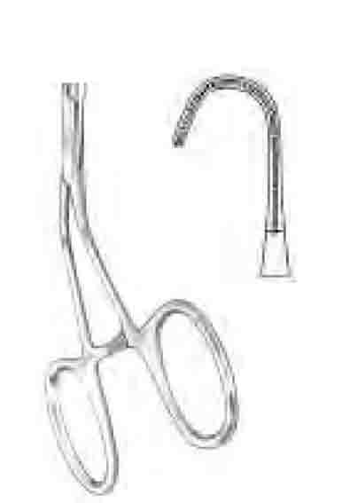 DE BAKEY-CASTANEDA TİTANYUM MİKRO VASKULER KLEMP  (C) 12 CM